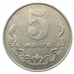 5 mongo, 1970, Mongolia People´s Republic, Mongolsko
