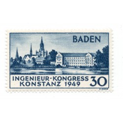 46 I. - Baden, 1949, Alliierte Besetzung (Franzӧsische Zone), **, Nemecko