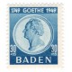 47-49 - Baden, 1949, Alliierte Besetzung (Franzӧsische Zone), **, Nemecko