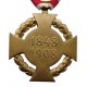 Jubilejný kríž 1908, František Jozef I., bronzové vyznamenanie s bieločervenou stuhou