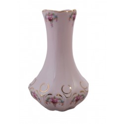 Váza, ružový porcelán, Chodov, Československo