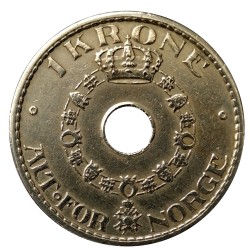 1 krone 1940, Haakon VII., Norway