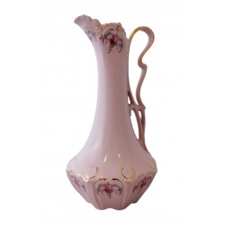 Krčah, ružový porcelán, Chodov, Československo