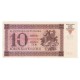 10 Ks 1943, Tt 9, perforovaná, bankovka, Slovenský štát, UNC